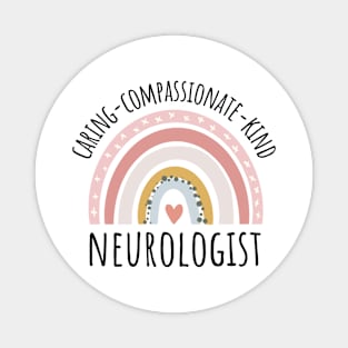 Neurologist Pastel Rainbow Magnet